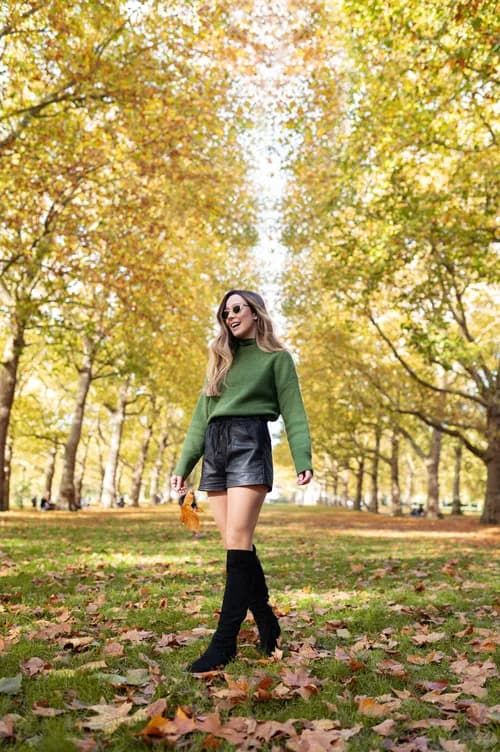 Professional Green Park London Autumn Foliage Tourism Photography by Bruna Alves