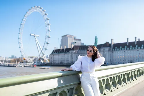Professional Westminster Bridge London London Eye And County Hall Tourism Photography by Bruna Alves